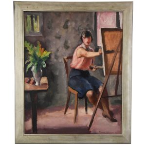 charles-alexandre-picard-le-doux-french-art-deco-painting-of-a-woman-painter-in-an-interior-880386-en-max