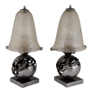 edgar-brandt-and-daum-pair-of-art-deco-mistletoe-lamps-wrought-iron-and-glass-1945837-en-max