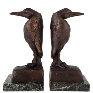 Vienna Bronze Fish Bookends