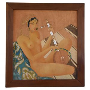 gilbert-f-bons-art-deco-orientalist-painting-of-a-nude-with-a-gumbri-1933-789288-en-max