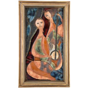 j-ruiz-glazed-ceramic-wall-plaque-with-two-women-with-instruments-979598-en-max