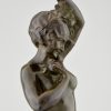 Bronze Art Nouveau femme nue