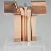 Bronze abstract sculpture 1970