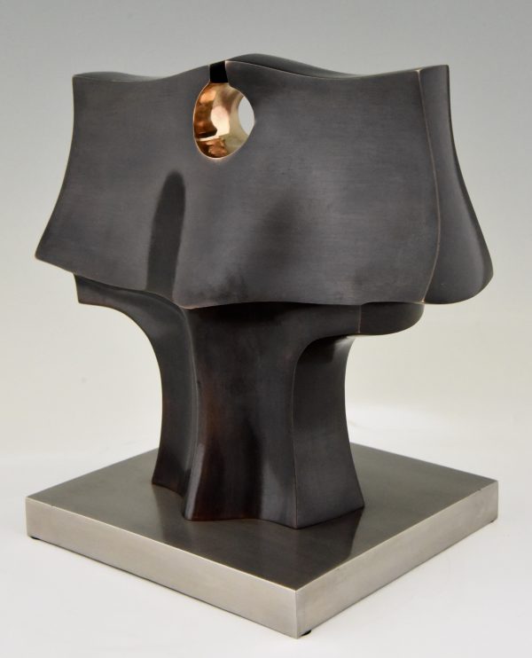 Bronze Skulptur Abstrakt