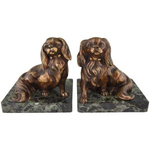 louis-albert-carvin-art-deco-bronze-king-charles-dog-bookends-762638-en-max