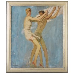 louis-eugene-glasser-art-deco-painting-of-couple-on-a-swing-1706540-en-max