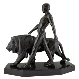 max-le-verrier-art-deco-sculpture-of-a-male-nude-with-lion-lion-tamer-1189440-en-max