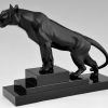 Art Deco Panther Skulptur