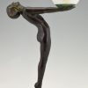 Lamp Art Deco stijl naakt met bal Clarté LUMINA 65 cm