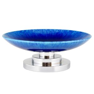 paul-milet-for-sevres-art-deco-blue-circular-ceramic-and-chrome-fruit-dish-2118850-en-max