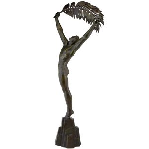 pierre-le-faguays-tall-art-deco-bronze-sculpture-athletic-man-palm-leaf-victory-2458053-en-max