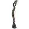 Art Deco sculpture bronze athlète au branche de palmier