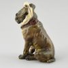 Vienna bronze sculpture English bulldog with bandage