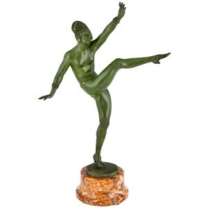 Art Deco bronze dancer Morante - 1