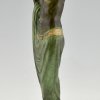 Art Deco style lamp nude with vase ODALISQUE