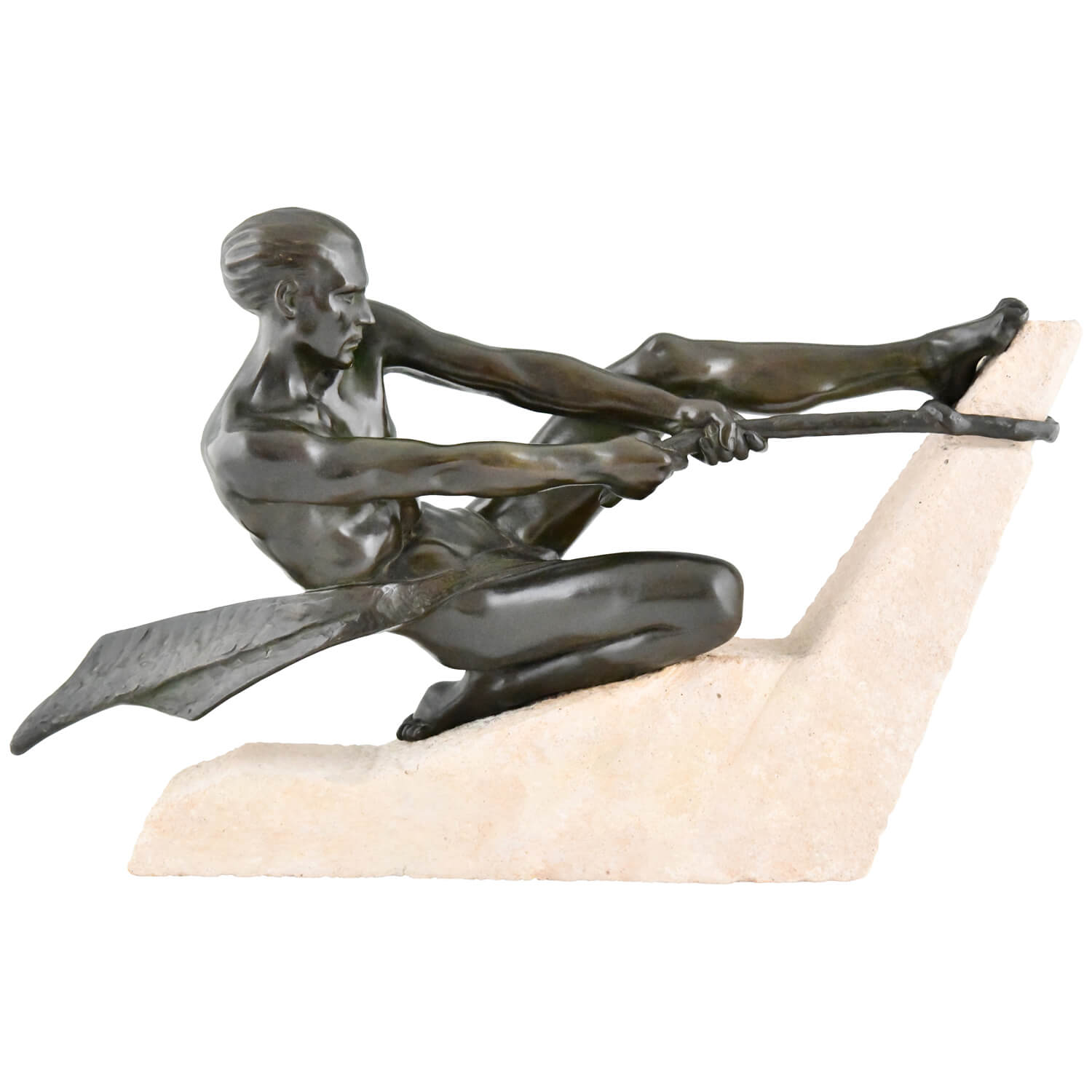 Max le Verrier athlete sculpture art deco