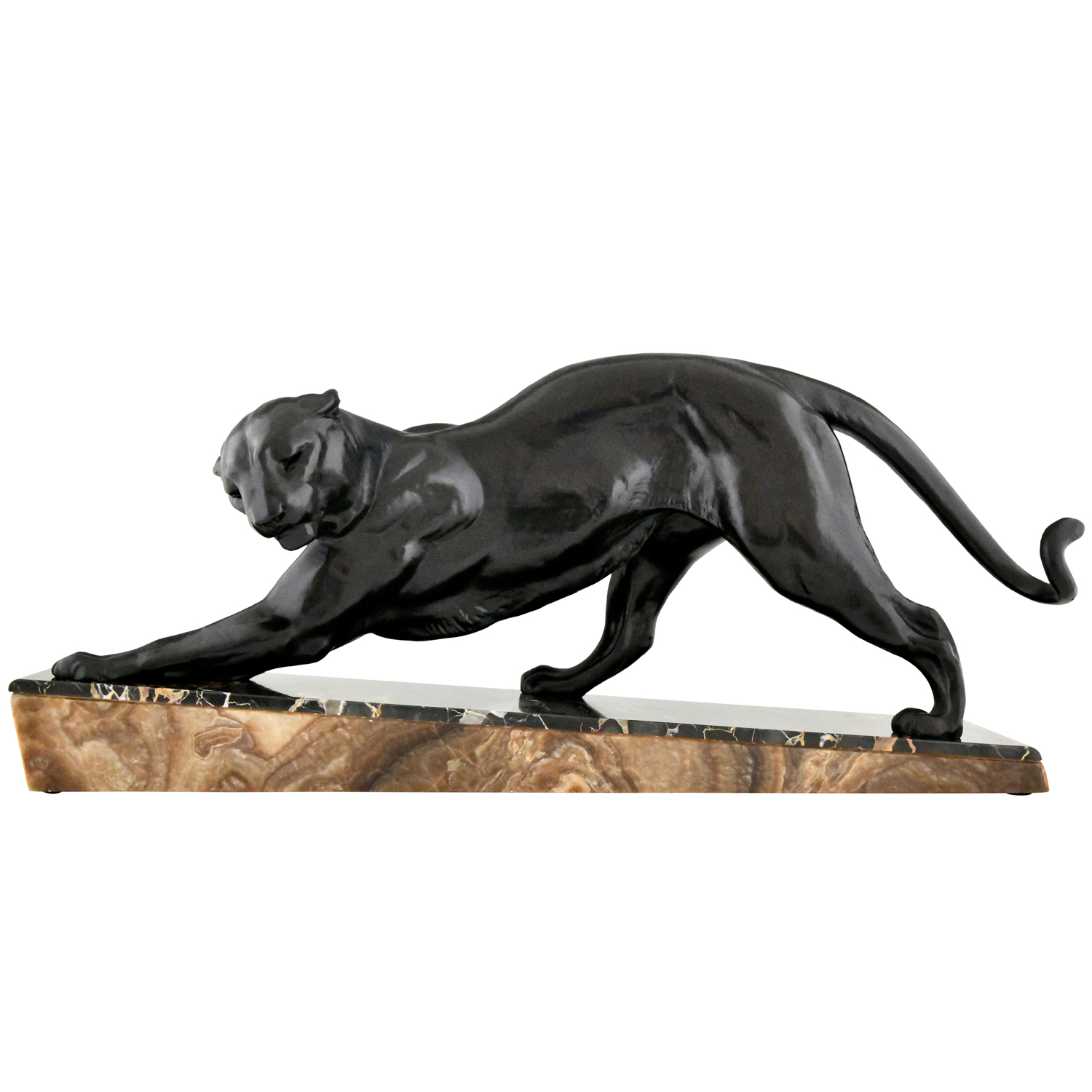 Art Deco panther sculpture Plagnet - 1