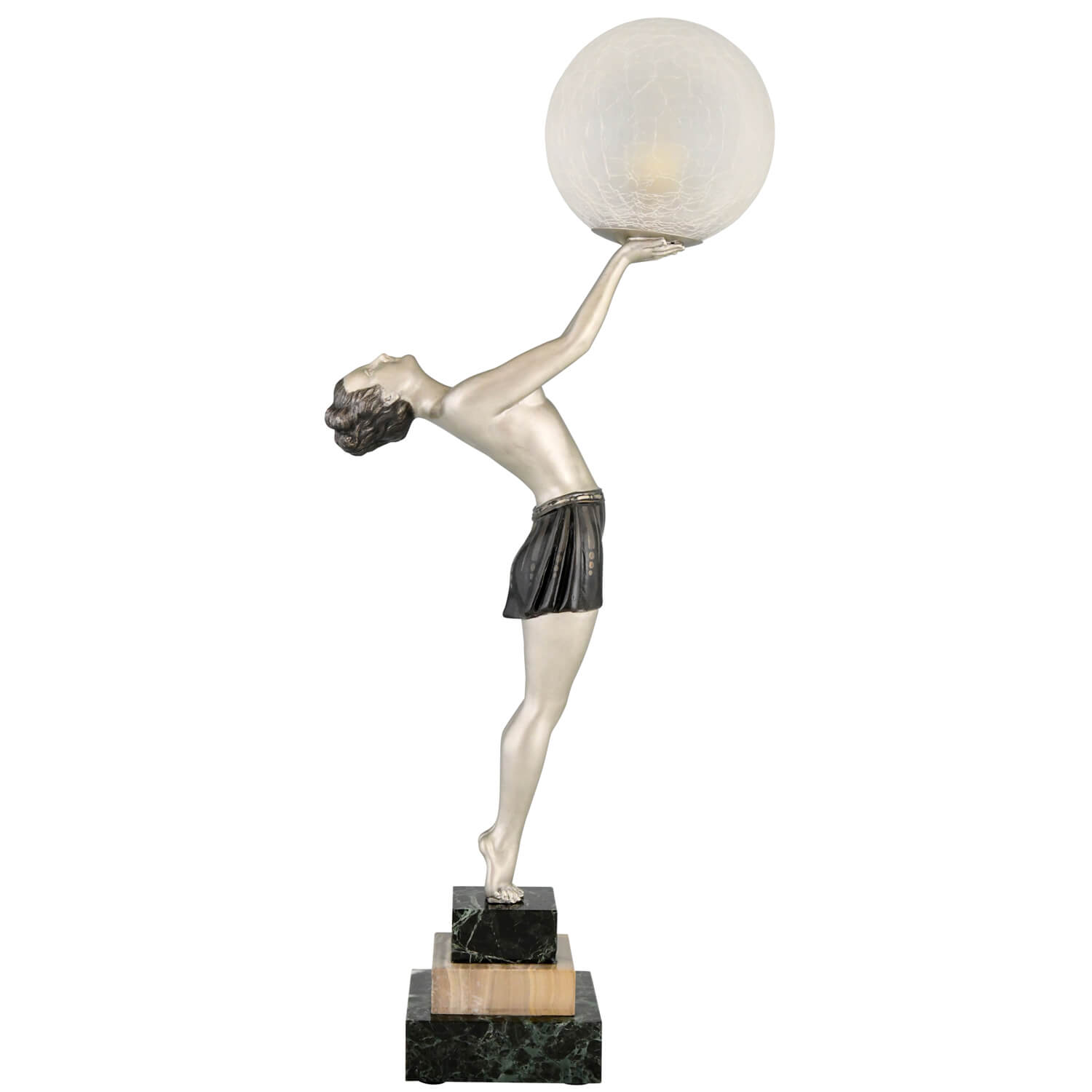 Balleste lamp Art Deco lady lamp- 6