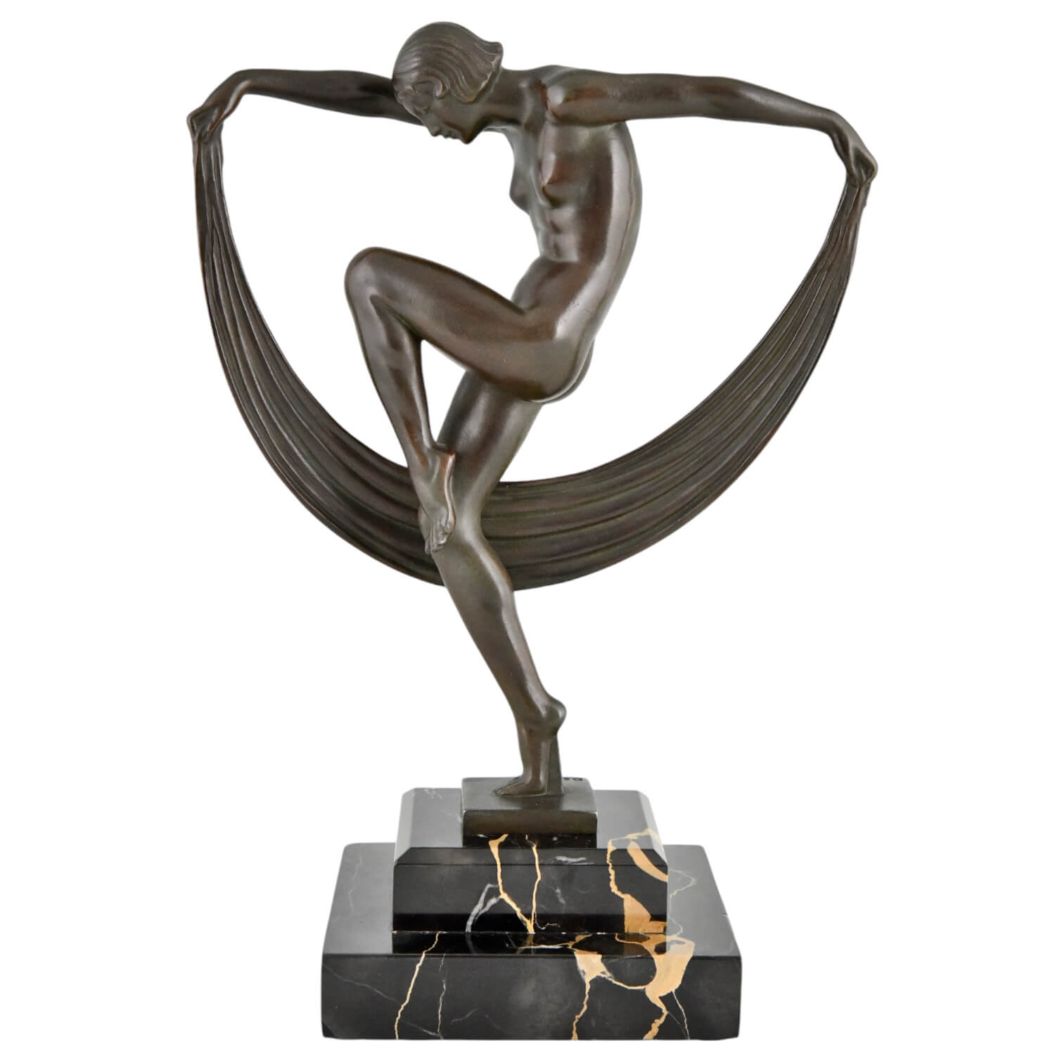 Art Deco sculpture Folie Denis - 1-Deconamic