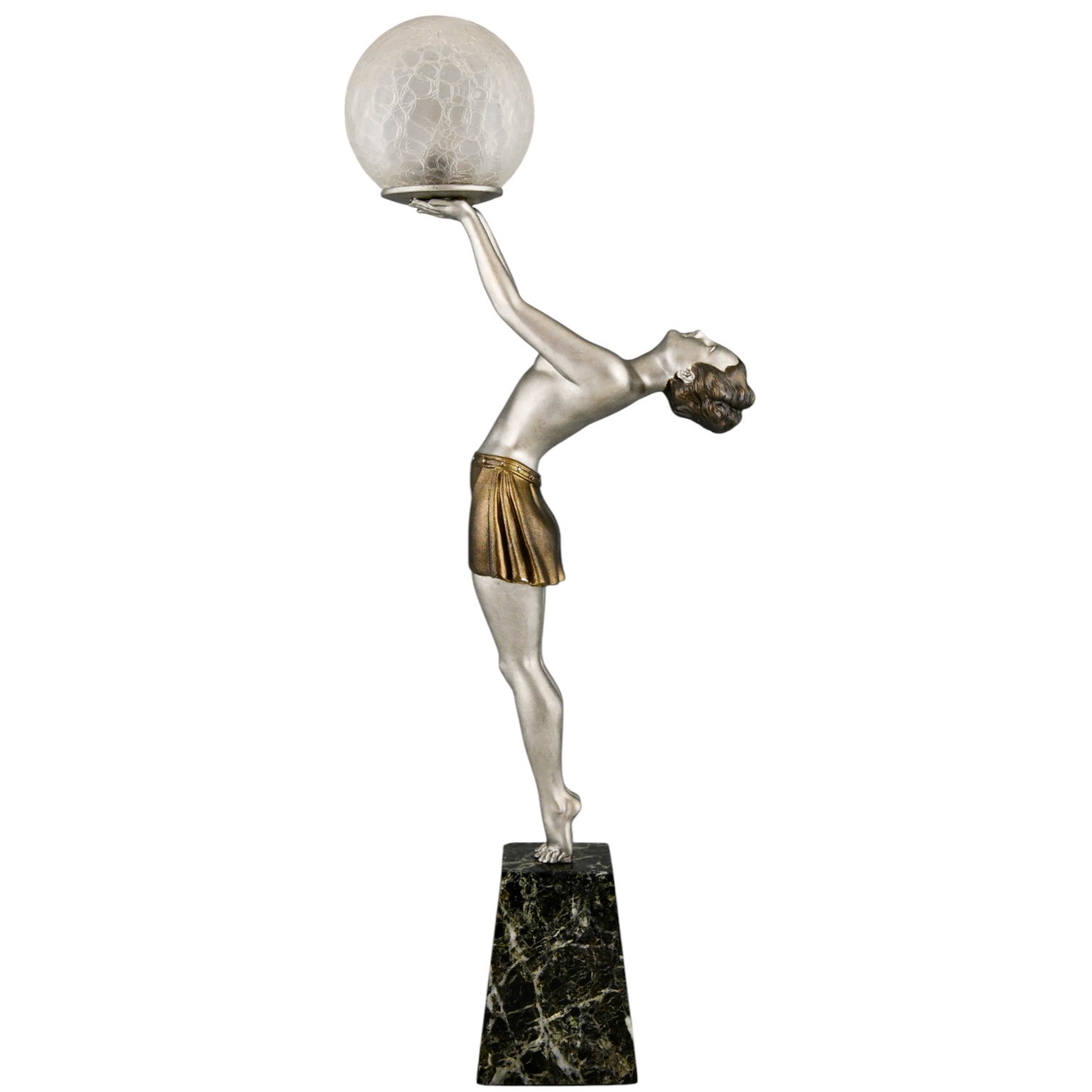 Art Deco lamp Balleste lady dancer - 1-Deconamic